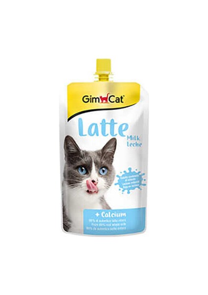 Milk Latte Calcium Sıvı Kedi Sütü 200 ml