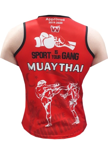 Muay Thai Tişörtü & Muay Thai Atleti & Muaythai Maç Tişörtü & Muaythai Maç Atleti & Muaythaı