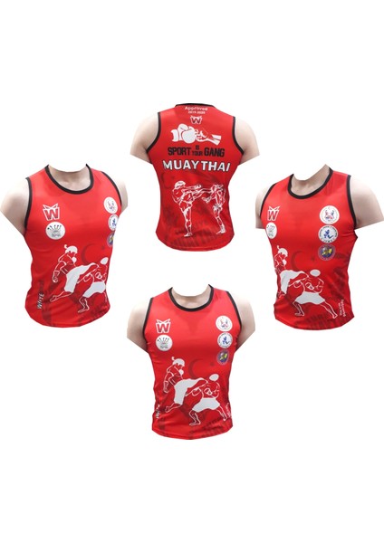 Muay Thai Tişörtü & Muay Thai Atleti & Muaythai Maç Tişörtü & Muaythai Maç Atleti & Muaythaı