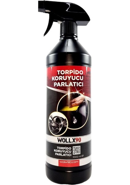 Woll X90 WOLLX90 3lü Oto Bakım Seti 1000ML ( Jant Temizleyici,cilalı Oto Şampuanı,torpido Koruyucu Parlatıcı) Wset 14