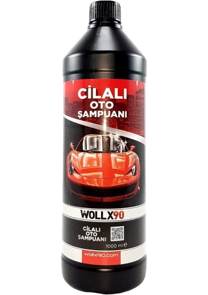 Woll X90 WOLLX90 3lü Oto Bakım Seti 1000ML ( Jant Temizleyici,cilalı Oto Şampuanı,torpido Koruyucu Parlatıcı) Wset 14