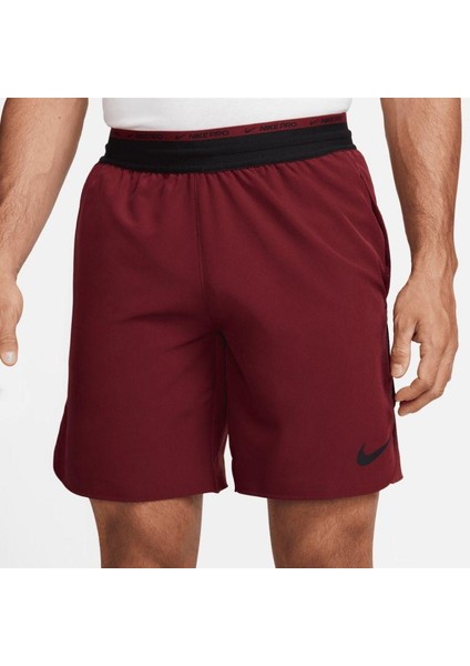Pro Dri-Fit Flex Rep 3.0 Training Erkek Bordo Spor Şort DD1700 638