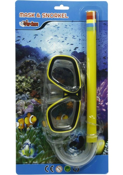 M302S01 Yetişkin Maske Snorkle Set