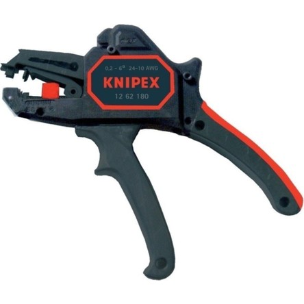Knipex Kablo Sıyırma Aleti - Otomatık Derinlik Ayarlamalı 12 62 180