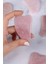 Pembe Kuvars Doğal Taş Face Roller & Mini Kalp Gua Sha İkili Yüz Masaj Seti 3