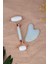 Opalit Face Roller & Kalp Gua Sha Ikili Yüz Masaj Seti 1