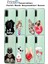Apple iPhone 13 Uyumlu Kapak Loverdog Tasarımlı Şeffaf Silikon Kılıf 5