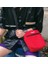 Youda Kadınlar Casual Basit Messenger Çanta Hip Hop Stil Bayanlar Çanta Mini Omuz Çantaları Çift Telefon Kılıfı Kızlar Klasik Tote | (Kırmızı) (Yurt Dışından) 4
