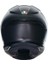 K6 S Mono Matt Black Kapalı Kask 4