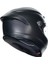 K6 S Mono Matt Black Kapalı Kask 3