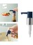 Sos Dispenser Pompa Basınç Yağı Püskürtücü Salata Pompası Kafası Mavi Gümüş L 79x200mm (Yurt Dışından) 4