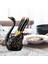 Swan Fork Holder Hediyeleri Dekoratif Lüks Çatal Seti Aile Festivali Bar Siyah (Yurt Dışından) 3