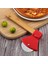 Pizza Kesici Tekerlek Rahat Kavrama Pizza Dilimer Pizza Tekerleği Krep Için Kırmızı (Yurt Dışından) 4