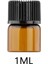 50x Amber Mini Cam Şişe Sızdırmaz Boş Istıcı Yağ Için Dolaşabilir Proılıllebülü Çalışması 1ml (Yurt Dışından) 5