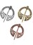 6 Set Vintage Penannular Broş Pin, Giysiler Bağlantı Elemanları Pelerin Pelerini Şal Eşarp Bacak, Retro Broş Mücevherat (Yurt Dışından) 1