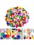 Çok Renkli Pom Poms Balls Sanat Süslemeleri Diy Malzeme Peluş Top Kedi Oyuncakları Dia 1cm 300 Pcs (Yurt Dışından) 3