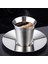 Çift Duvarlı Kahve Kupa Yalıtımlı Çay Kupası Tumbler Paslanmaz L (Yurt Dışından) 2