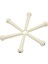6pcs Gitar Köprüsü Pin Akustik Abs Ipi Uçları Beyaz Dot İle (Yurt Dışından) 1