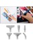 5d Elmas Boyama Tatbikat Kalem Noktası, 6pcs Boyama Kalemleri Ipuçları Yedek Nakış Sanatı Kalem Kafaları Diy Alet - Gümüş (Yurt Dışından) 5