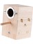 Pet Papağan Yetiştirme Kutusu Parakeet Birdhouse Kuş Kafesi Shabebırds Küçük Orta Sağ Asılı (Yurt Dışından) 1