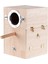 Pet Papağan Yetiştirme Kutusu Parakeet Birdhouse Kuş Kafesi Shabebırds Küçük Orta Sağ Asılı (Yurt Dışından) 4