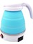 Ab Fiş 220v 50hz Elektrik Taşınabilir Seyahat K Yarışı Kampı 0.6l Mavi (Yurt Dışından) 3