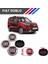 - Fiat Doblo Jant Kapağı Göbeği Dörtlü Takım 735448759 2