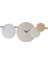 Muyika Maxico Metal 75-30CM Dekoratif Duvar Saati (Mavi-Lila-Yeşil-Kahve)) Mds-50 4
