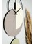 Muyika Madeco Metal 68-31CM Dekoratif Duvar Saati (Gri-Yeşil-Krem) Mds-50 3