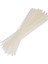 Beyaz 100 Adet Plastik Cırt Kelepçe & Kablo Bağı 3.6X300 mm 3