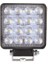 Çalışma Lamba Kare 16 LED Metal 12V - 110V 1
