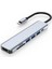 USB Type-C To 4K@30Hz HDMI Kablosu + Sd/ Tf Kart Okuyucu + Usb3.0 + 2xusb2.0 + Pd 87W Çevirici Kablo 3