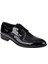 Bağcıklı Klasik Erkek Ayakkabı PLM-572 Siyah Rugan 6