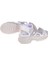 Cırtlı Comfort Kadın Sandalet SMS-4740 Beyaz 5