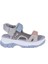 Cırtlı Comfort Kadın Sandalet SMS-4740 Gri Multi 2