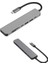 Macbook Pro Huawei Dell Uyumlu Type C To 4K Hdmı+Usb3.0+Sd/tf+Pd+Type-C, Taşınabilir 7in1 Adaptör 2