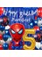 Spiderman Örümcek Adam Balon Set Balon Folyo Set Spiderman Konsept Doğum Günü Set 5 Yaş Balon 1