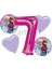Frozen Balon Set Karlar Ülkesi Folyo Balon Set Konsept Doğum Günü Set 7 Yaş Balon 1