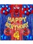 Spiderman Örümcek Adam Balon Set Balon Folyo Set Spiderman Konsept Doğum Günü Set 4 Yaş Balon 1