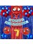 Spiderman Örümcek Adam Balon Set Balon Folyo Set Spiderman Konsept Doğum Günü Set 7 Yaş Balon 1