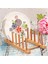 Bambu Ahşap Tabaklık Tabak Standı 27,5 cm x 12 cm 2