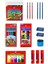 Faber Castell Kuruboya, Pastel Boya, Suluboya, Keçeli Kalem Okul Kırtasiye Seti 16 Parça 1