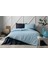 Colormix Çift Kişilik Nevresim Takımı Indigo-Mint 769196916873 1