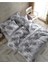 Sheri Home Cotton Gri Ağaç Tek Kişilik Nevresim Seti YENI1453 3