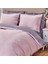 Sheri Home Basic Gül Kurusu Koyu Gri Çift Taraflı Çift Kişilik Nevresim 200X220 Pinkc 769521225403 3