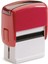 Bigpoint Otomatik Kaşe 60X23MM Kırmızı 1