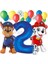 Paw Patrol Balon Seti Paw Petrol 2 Yaş Balon Seti Paw Patrol Doğum Günü Set Marshlall Chase 2