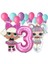 Lol Surprise Balon Seti Lol Bebek 3 Yaş Balon Seti Lol Doğum Günü Parti Seti 2