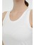 W-GC81 Basıc Tank Top 3fx Ekru Kadın Atlet 4