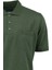 Erkek Polo Yaka Cepli Kısa Kollu Tam Kalıp Normal Kesim Pamuklu Kumaş T-Shirt 5